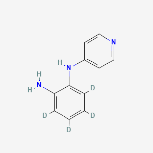 4-(2-Aminoanilino)pyridine-d4