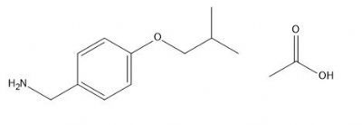 4-(2-Methylpropoxy)benzenemethanamine acetate