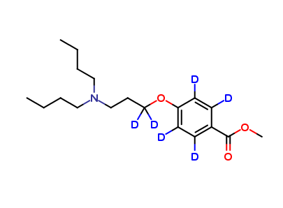 4-[3-(Dibutylamino)propoxy]benzoic Acid-d6 Methyl Ester