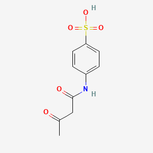 4-(3-Oxobutanamido)benzenesulfonic acid