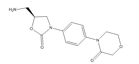 4-{4-[(5S)-5-aminomethyl)-2-oxo-1,3-oxazolidin-3-yl}morpholin-3-one