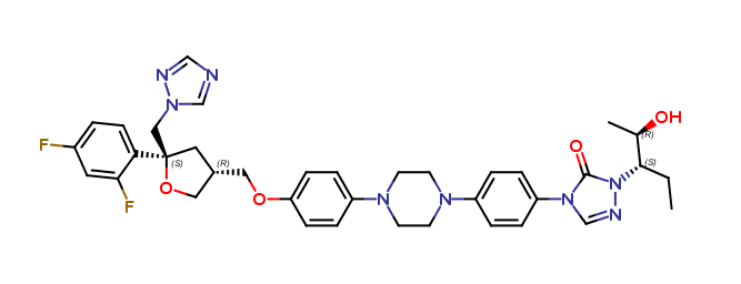 Posaconazole Diastereoisomer (S,R,S,S)