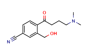 4-[4-(Dimethylamino)-1-oxobutyl]-3-(hydroxymethyl)benzonitrile