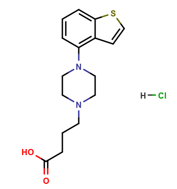 4-(4-(benzo[b]thiophen-4-yl)piperazin-1-yl)butanoic acid