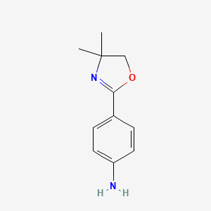 4-(4,5-Dihydro-4,4-dimethyloxazol-2-yl)benzenamine