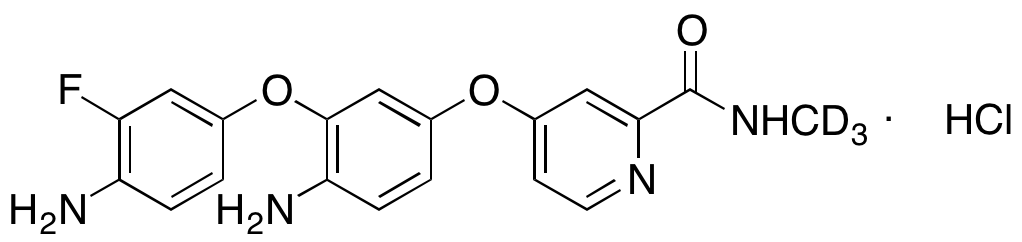 4-(4-Amino-3-(4-amino-3-fluorophenoxy)phenoxy)-N-methyl-d3-picolinamide Hydrochloride