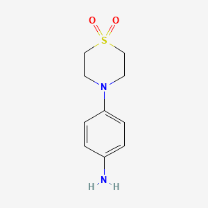 4-(4-Aminophenyl)thiomorpholine 1,1-Dioxide