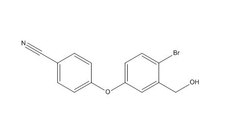 4-[4-Bromo-3-(hydroxymethyl)phenoxy]benzonitrile