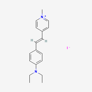 4-(4-Diethylaminostyryl)-1-methylpyridinium iodide
