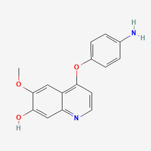 4-(4-aminophenoxy)-6-methoxyquinolin-7-ol