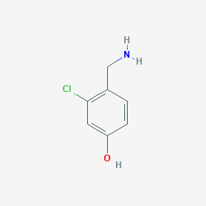 4-(Aminomethyl)-3-chlorophenol