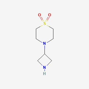 4-(Azetidin-3-yl)thiomorpholine 1,1-dioxide