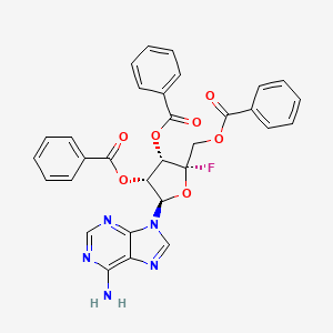 4’-C-Fluoroadenosine 2’,3’,5’-Tribenzoate
