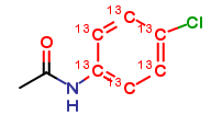 4�-Chloroacetanilide-13C6
