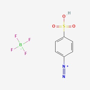 4-(Diazonium)benzenesulfonic Acid, Fluoroborate Salt