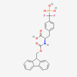 4-(Difluorophosphonomethyl)-N-[(9H-fluoren-9-ylmethoxy)carbonyl]-L-phenylalanine