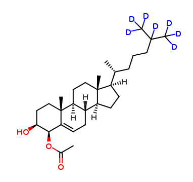 4β-Hydroxy Cholesterol-d7 4-Acetate