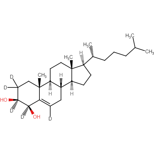 4β-Hydroxycholesterol-[2,2,3,4,5-d5]