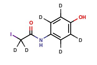 4-(Iodoacetylamino)phenol-d6
