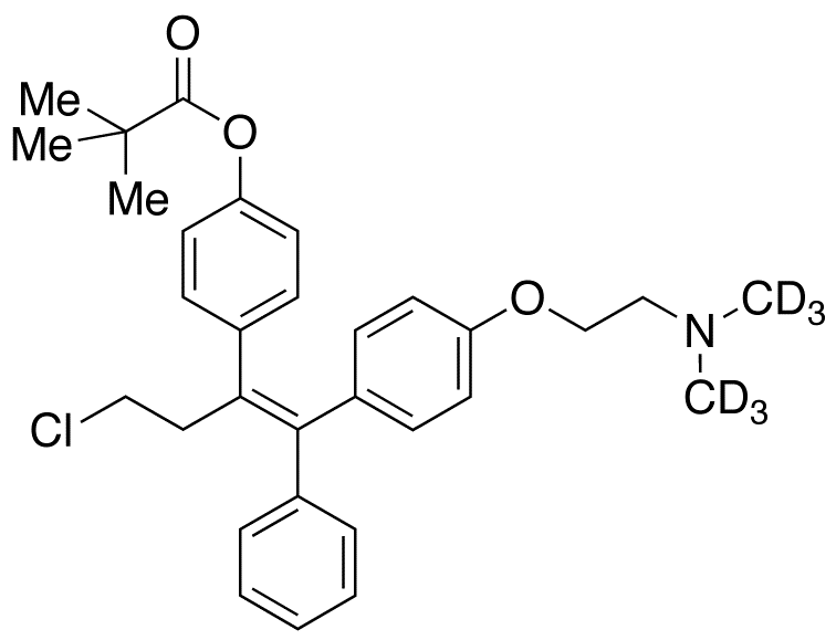 4’-Pivaloyloxy Toremifene-d6