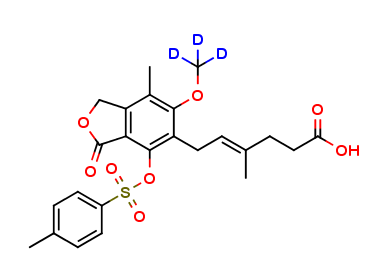 4'-Tosyl Mycophenolic Acid-d3