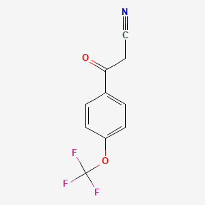 4-(Trifluoromethoxy)benzoyl acetonitrile