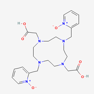 4,10-Bis((1-oxido-2-pyridinyl)methyl)-1,4,7,10-tetraazacyclododecane-1,7-diacetic Acid