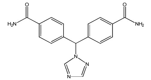 4,4'-((1H-1,2,4-triazol-1-yl)methylene)dibenzamide