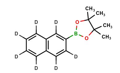 4,4,5,5-Tetramethyl-2-(2-naphthalenyl-1,3,4,5,6,7,8-d7)-1,3,2-dioxaborolane