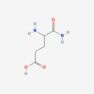 4,5-Diamino-5-oxopentanoic acid