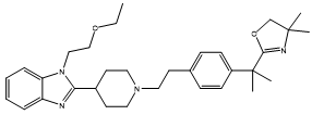 4,5-Dihydrooxazole Bilastine