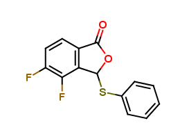 4,5-difluoro-3-(phenylthio)isobenzofuran-1(3H)-one