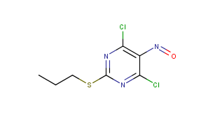 4,6-Dichloro-5-nitroso-2-(propylthio)pyrimidine
