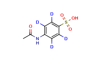 4-Acetamidobenzenesulfonic Acid-d4