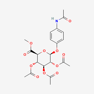 4-Acetamidophenyl-triacetyl-ß-D-glucuronic Acid Methyl Ester