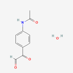 4-Acetamidophenylglyoxal hydrate