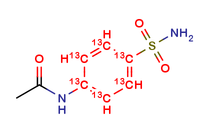 4-Acetylsulfanilamide 13C6