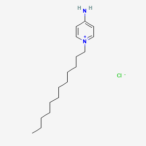 4-Amino-1-dodecylpyridinium chloride