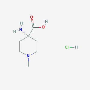 4-Amino-1-methylpiperidine-4-carboxylic acid hydrochloride