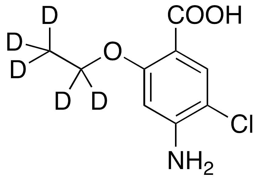 4-Amino-5-chloro-2-ethoxybenzoic Acid-d5