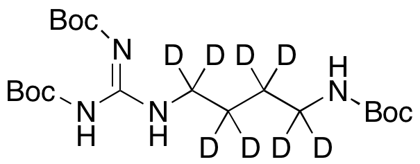 4-Aminobutyl-d8 Guanidine Tri-tert-butyl Ester
