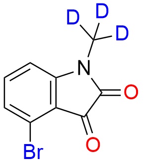 4-BROMO-1-(METHYL-D3)-2,3-DIHYDRO-1H-INDOLE-2,3-DIONE