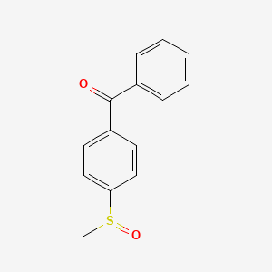 4-Benzoylphenyl methyl sulfoxide