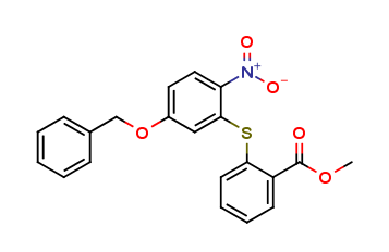 4-Benzyloxy-2-(2-carbomethoxy)thiophenylnitrobenzene