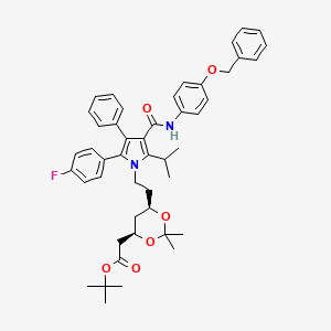 4-Benzyloxy Atorvastatin Acetonide tert-Butyl Ester