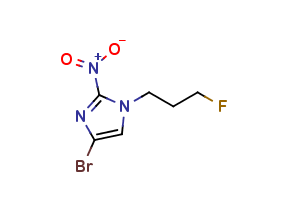 4-Bromo-1-(3-fluoropropyl)-2-nitro-1H-imidazole