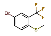 4-Bromo-2-(trifluoromethyl)thioanisole