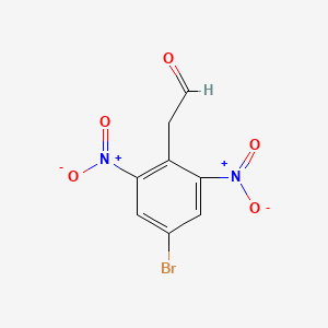 4-Bromo-2,6-dinitrophenyl acetaldehyde