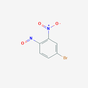 4-Bromo-2-nitro-1-nitrosobenzene