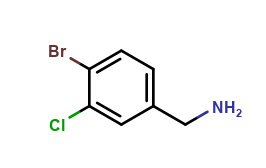 4-Bromo-3-chlorobenzenemethanamine